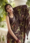 Ajnabee Vol 2 By Kashvi Dull Moss Foil Printed Sarees Wholesale Market In Surat